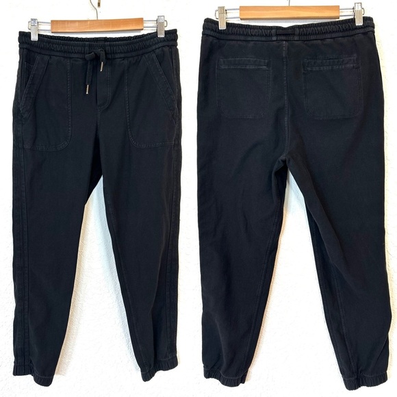 Athleta size 6 black farralong jogger - Picture 1 of 8